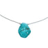 Liquid Sterling Silver Native American Turquoise Necklace JX126745